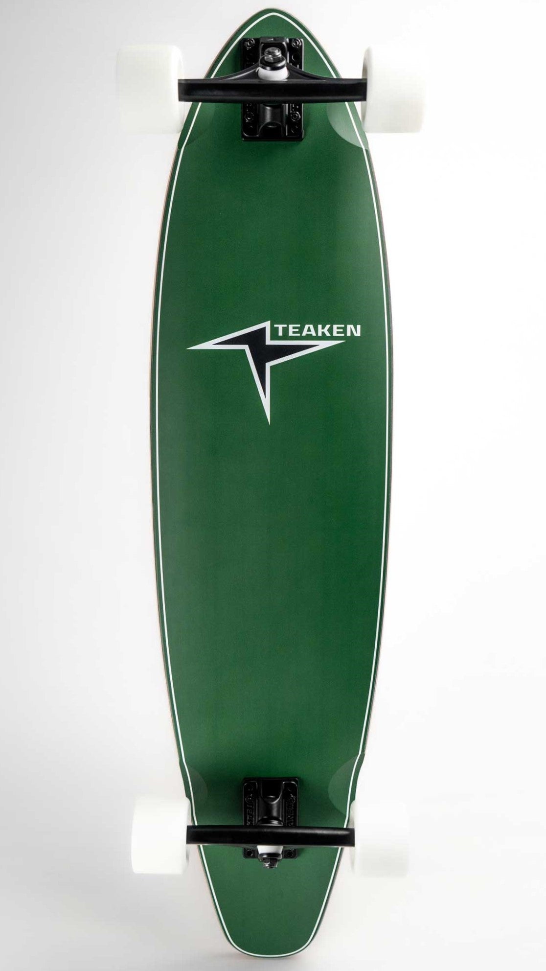 Gunner Skateboard - Green - White Combo
