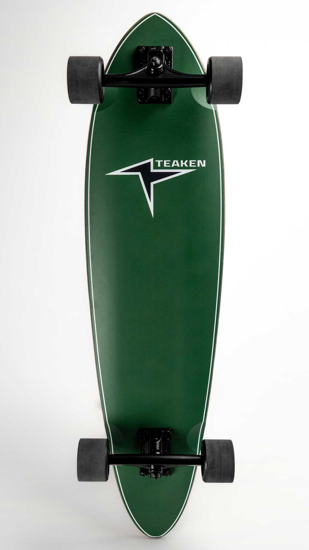 Carver Skateboard - Green Black Combo