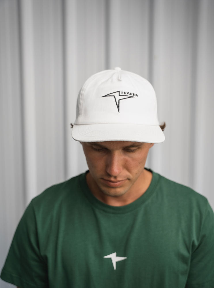 White Snapback Hat
