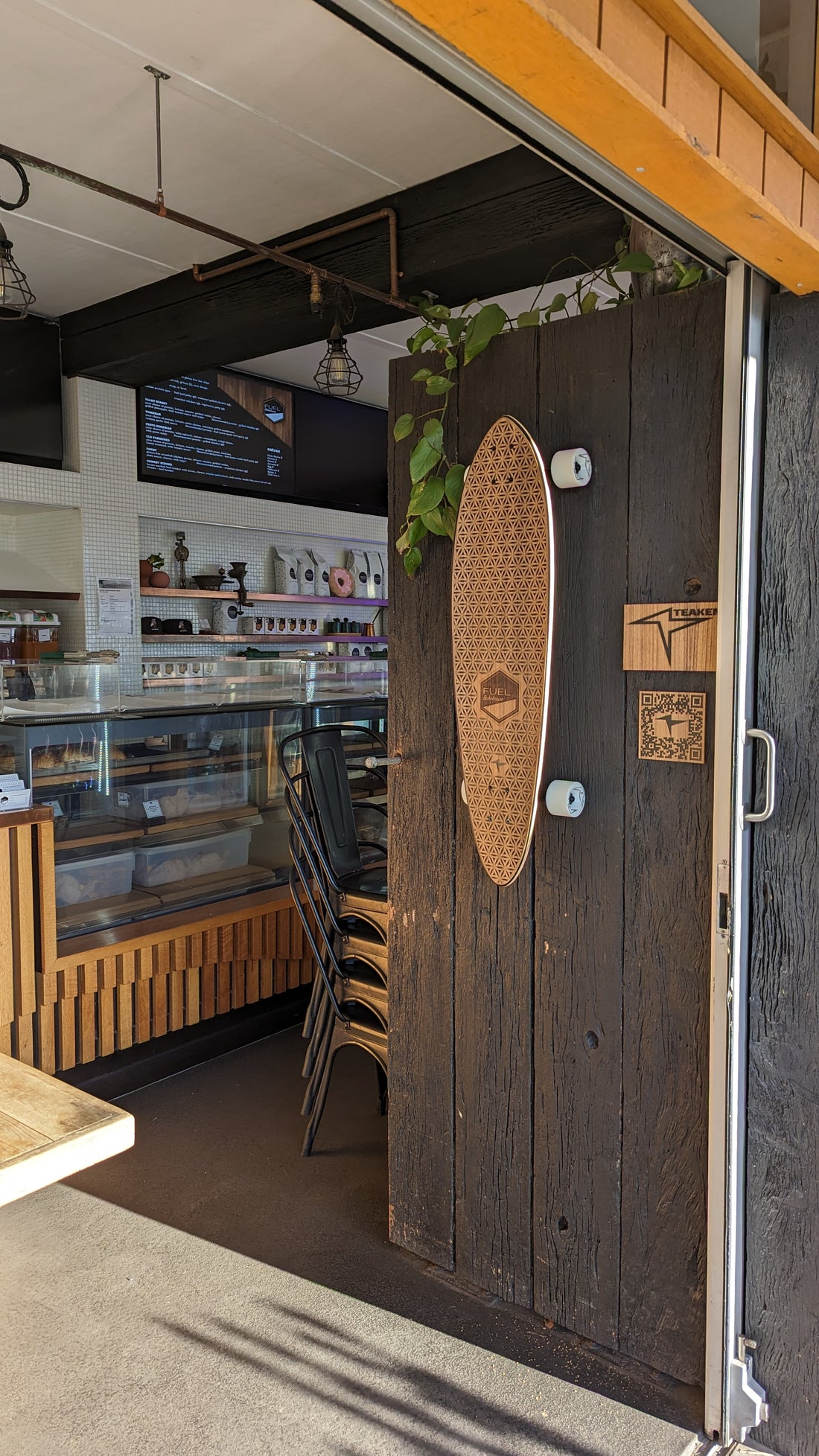 "Crafted Thrills and Community Connections: Teaken Skateboards x Fuel Bakehouse Café Collaboration"