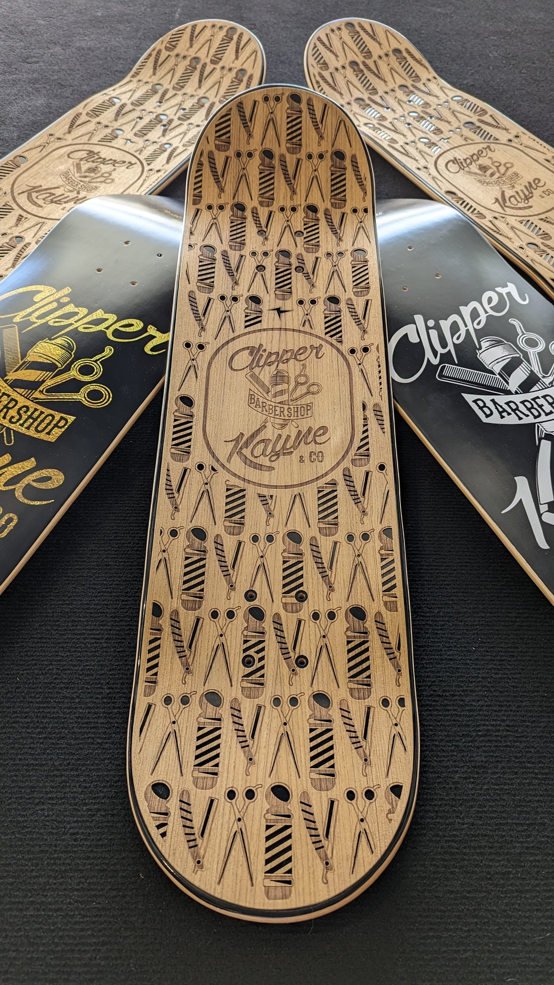 "Crafting Community: The Collaboration of Teaken Skateboards, Postal Skateboards, and Clipper Kayne Barbershop"