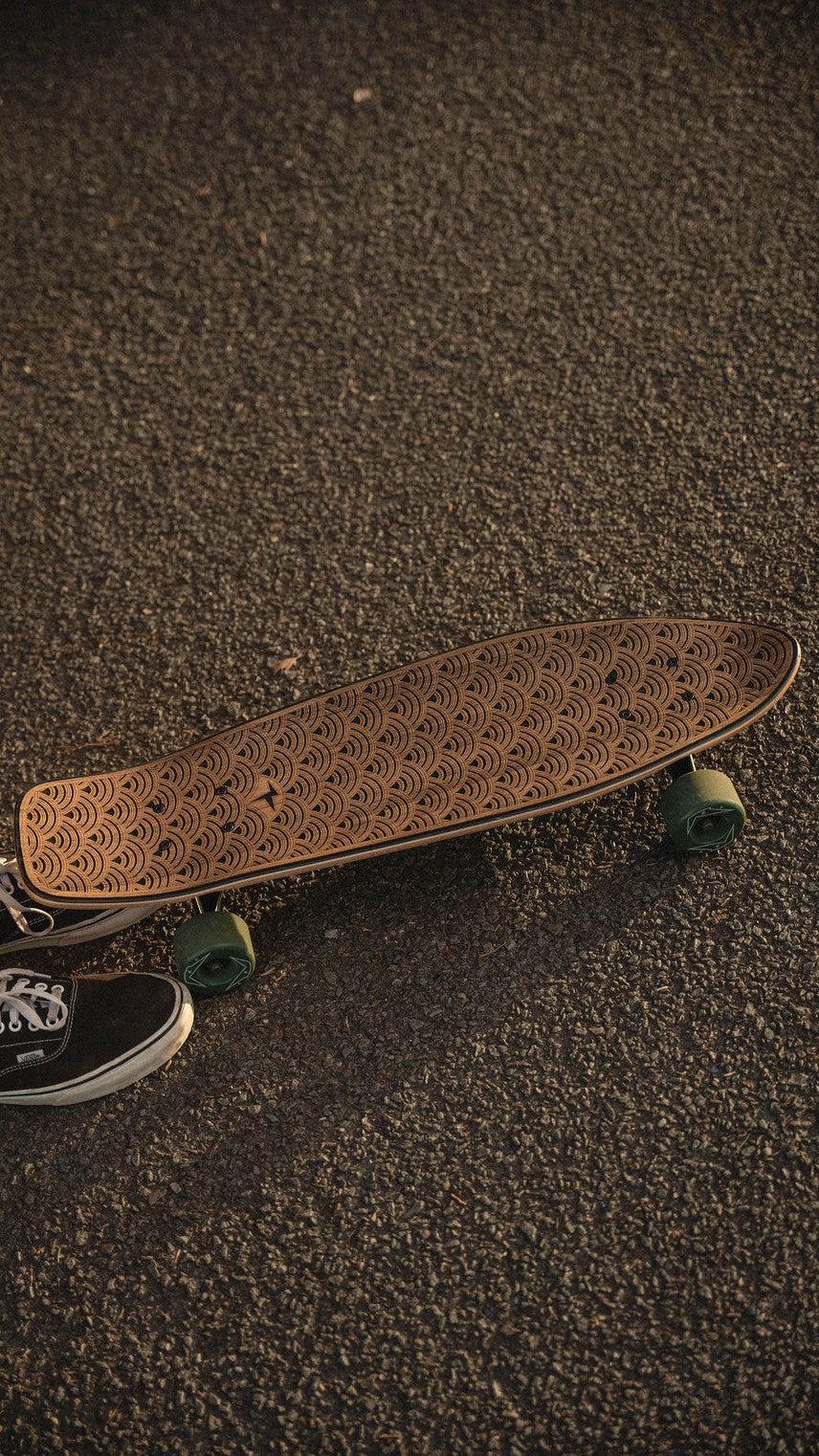 Teak Grip Skateboard