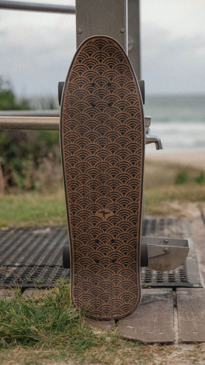 Teak Skateboard