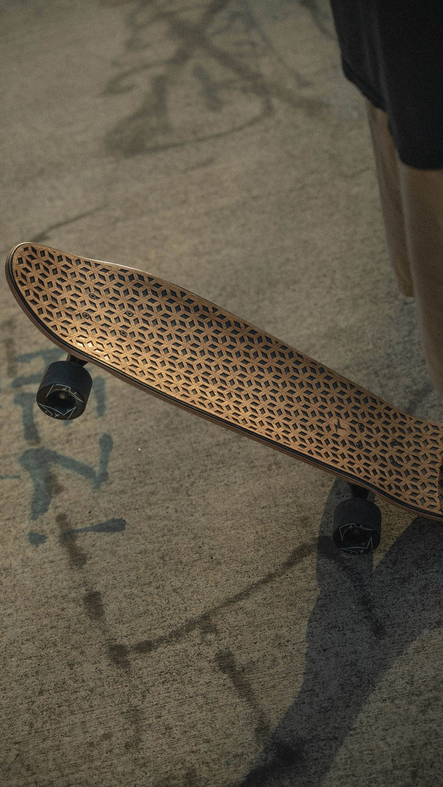 Teak Grip Skateboard