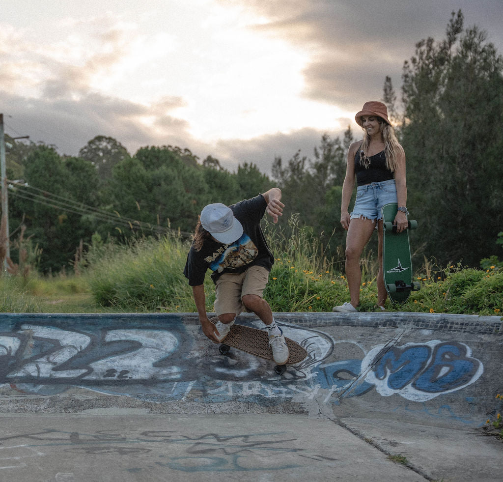 Man Skateboarding