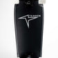 Shredder Skateboard - Black White Combo