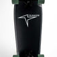 Shredder Skateboard - Black Green Combo