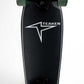 Groveler Leaf Skateboard - Black Green Combo