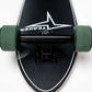 Groveler Leaf Skateboard Green Wheels