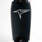 Groveler Leaf Skateboard - Black White Combo
