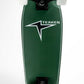 Groveler Leaf Skateboard - Green White Combo