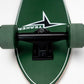 Groveler Leaf Skateboard Green Wheels
