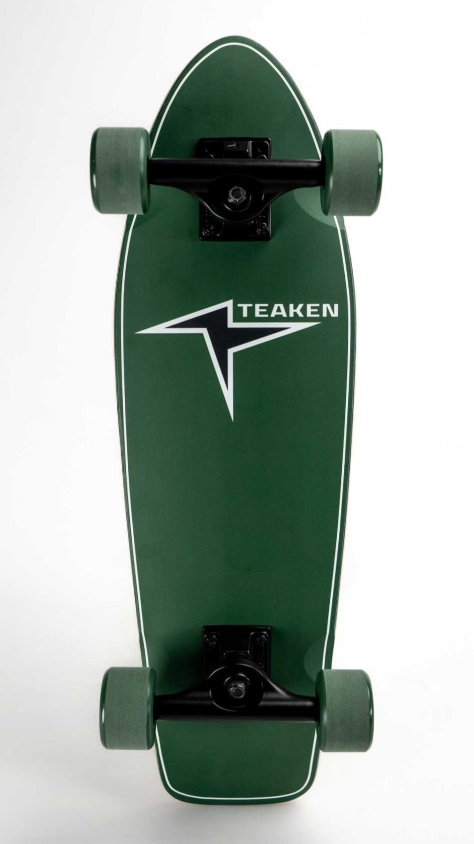 Groveler Leaf Skateboard - Green