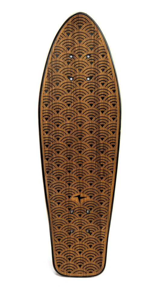 Wave Teak Pattern