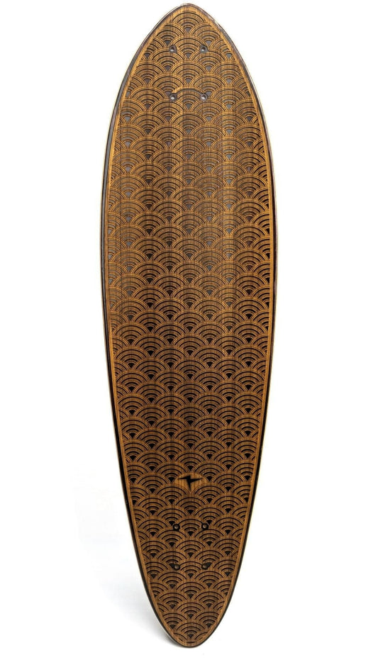 Carver Wave Teak Pattern