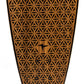Carver Flower Teak Grip