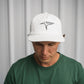 White Snapback Hat